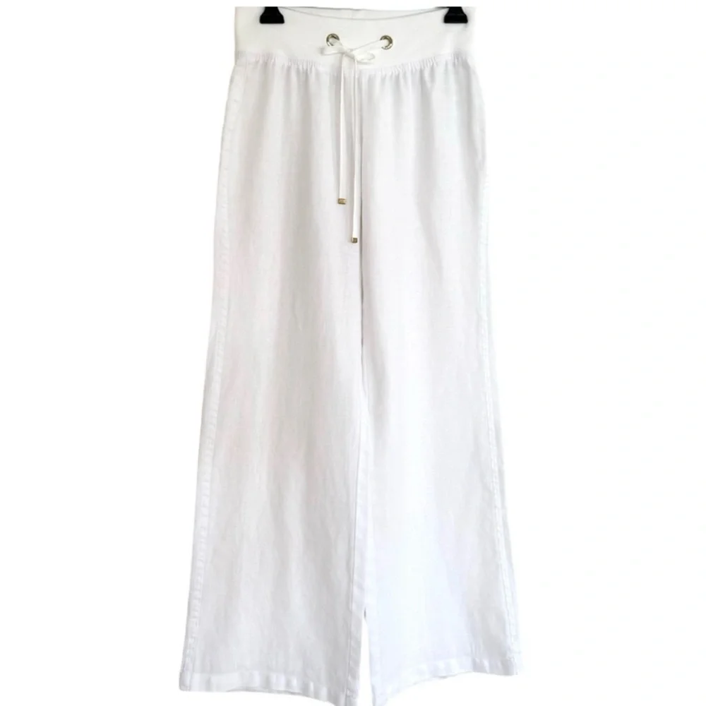 Lilly Pulitzer The Beach Linen Wide Leg Pants NWT - Picture 5 of 7